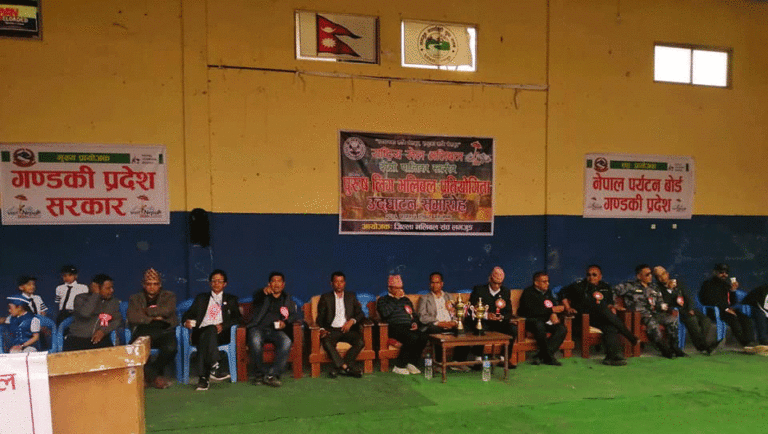 Read more about the article पालिकास्तरीय मेयर कप भलिबल शुरु