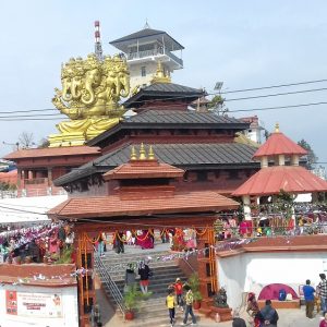 सराङकोटमा महायज्ञ सुरु, उद्घाटनमै ४५ लाख संकलन