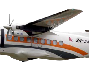 समिट एयरको जहाज आकस्मिक अवतरण