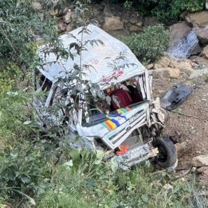 रुकुमबाट दाङका लागि छुटेको गाडी दुर्घटनाः ३ जनाको मृत्यु