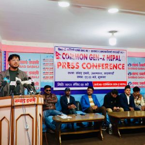 प्रधानमन्त्री सुशीलासँग विकेश साहको प्रश्न, ‘जेनजी हत्यारा र भ्रष्टाचारीलाई कहिले कारबाही हुन्छ ?’