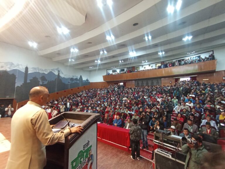 कांग्रेसले सरकार चलाएको २०४६ देखि २०५१ स्वर्णिम युग थियोः सभापति थापा