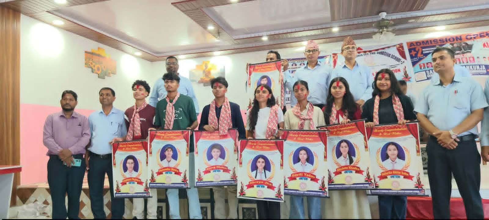 एसईई नतिजामा सरस्वती ज्ञानकुञ्ज सुनसरीमा प्रथम