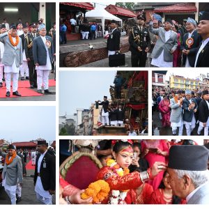 राष्ट्रपतिद्वारा मच्छिन्द्रनाथको भोटो अवलोकन (फोटोफिचर)