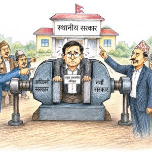 सरकार फेरिएपिच्छे चेपुवामा प्रशासकीय अधिकृत