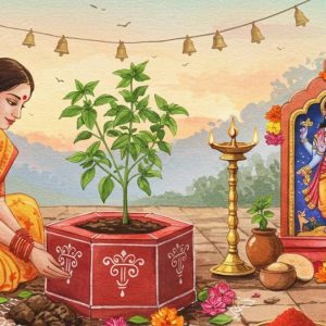 आज हरिशयनी एकादशी : तुलसीको बिरुवा सारिँदै