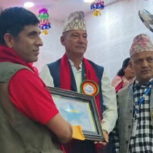 संगीता राना स्मृति पुरस्कारबाट सापकोटा पुरस्कृत