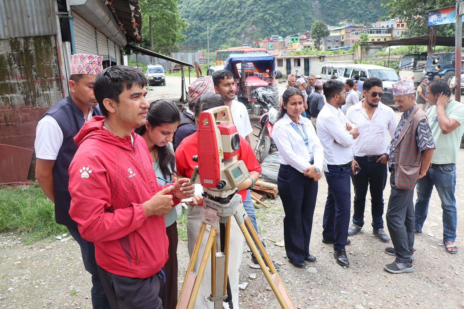 जलजलामा सुकुम्वासी र अव्यवस्थित बसोबासीका लागि जग्गा नापजाँच थालियो