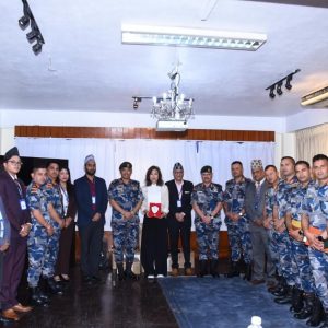 सुरक्षा निकायलाई १० करोडका उपकरण